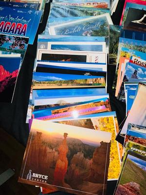 HUNDREDS OF POSTCARDS FROM ALL OVER THE U.S.