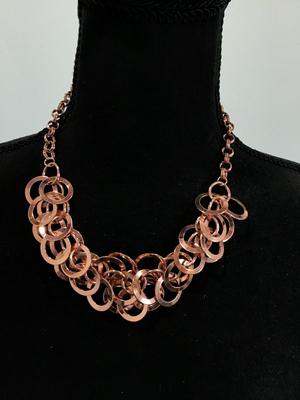 Copper Tone Fashion Necklace
