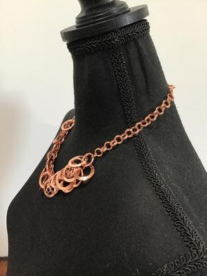 Copper Tone Fashion Necklace