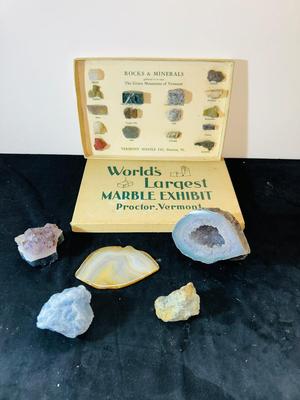 DIFFERENT ROCKS AND MINERALS
