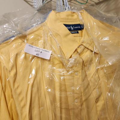 Lot of Men's shirts Ralph Lauren Polo and others