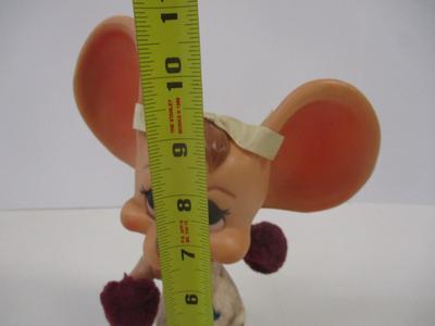 Topo Gigio Cheerleader Mouse Bank 1977