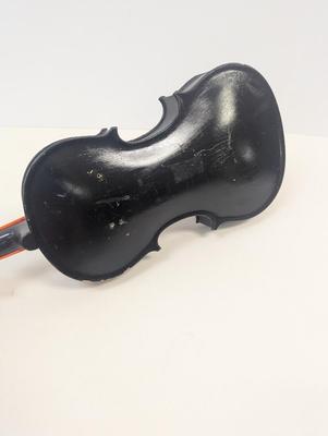 Day Of The Dead Multi-Colored Violin Plastic Strings Folk Art Hand Painted