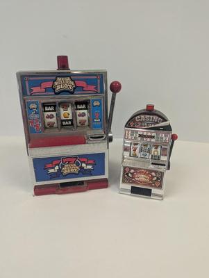 Vintage Vegas Style Mega Million Slot Machine Casino Toy Slots & Electronic Casino Slot Machine Coin Bank Triple Seven Wins 777