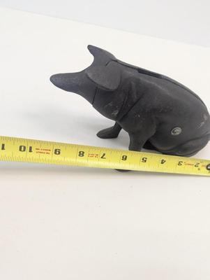 Vintage Cast Iron Piggy Bank