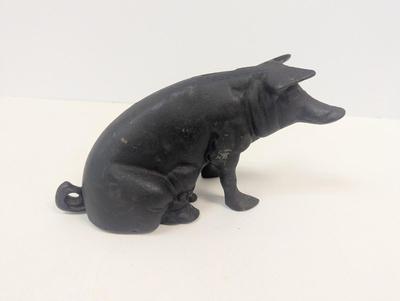 Vintage Cast Iron Piggy Bank