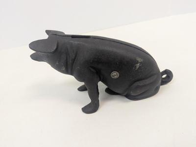 Vintage Cast Iron Piggy Bank