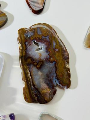 AGATE, QUARTZ, PETRIFIED WOOD AND MORE READY FOR CRAFTS