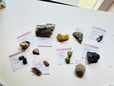 A VARIETY OF ROCKS