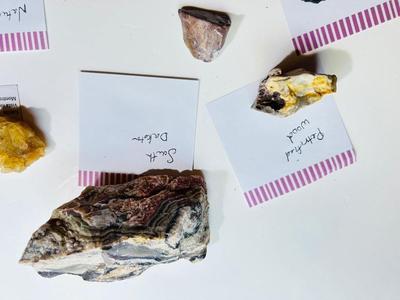 A VARIETY OF ROCKS