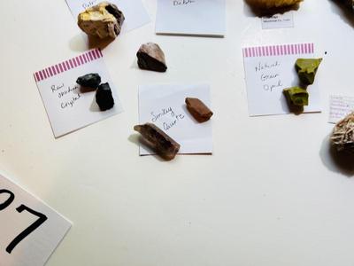 A VARIETY OF ROCKS