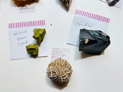 A VARIETY OF ROCKS