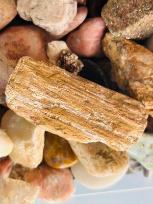 1 GALLON BAG FULL OF ROCKS, MINERALS & STONES
