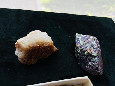 AMETHYST, AQUA MARINE, RAW CHINESE GARNETS, PEACOCK BORNITE, MINERALS THAT LOOK LIKE THE NEED TO BE PANNED, AND MORE!