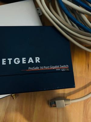 HP MONITOR, DELL OPTIPLEX 9010, BETGEAR 16 PORT GIGABITE SWITCH, 4G ROUTER AND MORE!