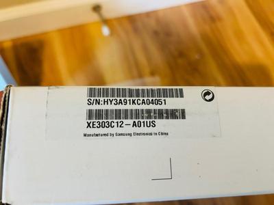 SAMSUNG 11.6” CHROMEBOOK LAPTOP COMPUTER