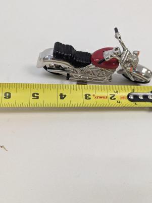 Vintage Waterbury by Timex Collectible Mini-Clock Motorcycle Harley Figure Clock