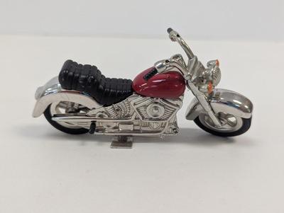 Vintage Waterbury by Timex Collectible Mini-Clock Motorcycle Harley Figure Clock