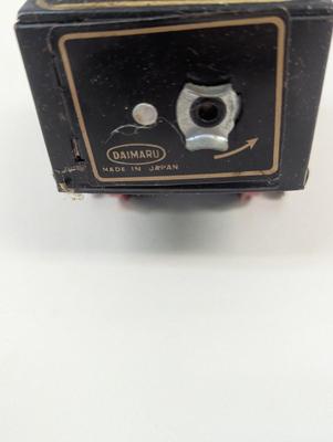 Vintage Smoking Pop Locomotive Train Tin Toy Litho