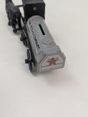 Texas Company Horse Drawn Tank Petroleum & Its Products ERTL Bank 1991
