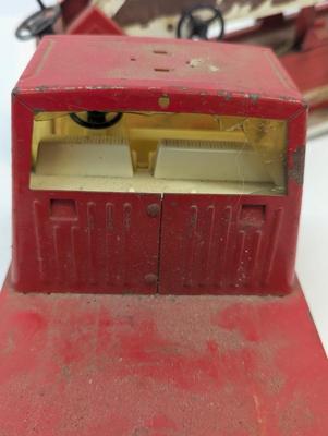 Vintage Nylint Fire Dept. 1980's Classic Aerial Hook-N-Ladder Red Fire Truck