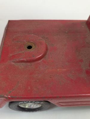 Vintage Nylint Fire Dept. 1980's Classic Aerial Hook-N-Ladder Red Fire Truck