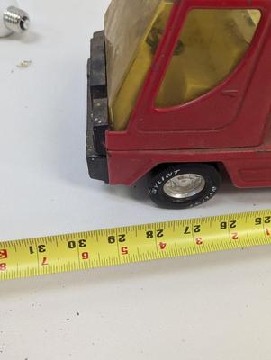 Vintage Nylint Fire Dept. 1980's Classic Aerial Hook-N-Ladder Red Fire Truck