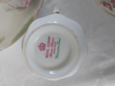 Sale Photo Thumbnail #175: CUP & SAUCER-CREAM & SUGAR-SALT & PEPPER SHAKERS