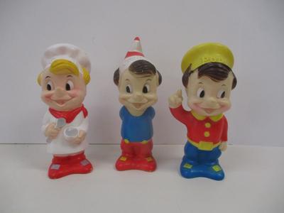 Snap Crackle Pop Dolls Vintage Kelloggs Rice Krispies Collectible