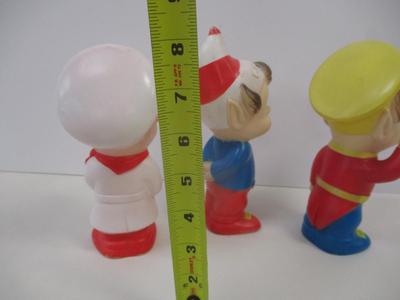 Snap Crackle Pop Dolls Vintage Kelloggs Rice Krispies Collectible