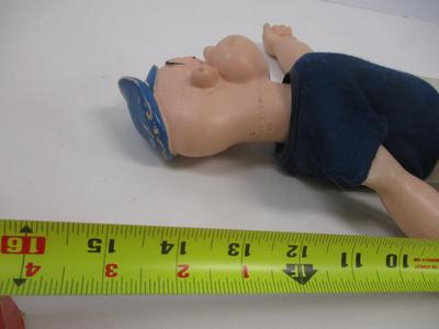 Vintage King Features SY INC. Rubber Headed & Strong Arms Popeye The Sailor Man!