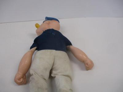Vintage King Features SY INC. Rubber Headed & Strong Arms Popeye The Sailor Man!