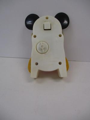 Vintage Illco Mickey Mouse Peek-A-Boo Wind Up Preschool Toy