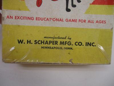 Vintage 1949 The Game of Cootie Build A Bug Original Box Missing Pieces
