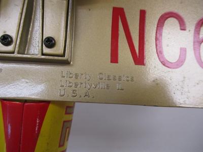 Limited Edition Shell Gas & Oil 1930's Modified Stearman Biplane Airplane Die Cast No Box