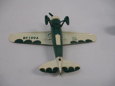 ERTL 1 Of 2500 Die Cast Metal Coin Bank Vintage Bomber Airplane