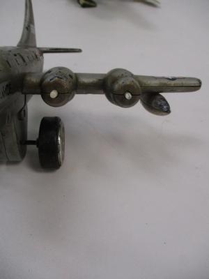 ERTL 1 Of 2500 Die Cast Metal Coin Bank Vintage Bomber Airplane