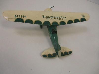 ERTL 1 Of 2500 Die Cast Metal Coin Bank Vintage Bomber Airplane