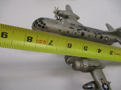 ERTL 1 Of 2500 Die Cast Metal Coin Bank Vintage Bomber Airplane