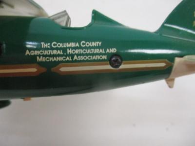 ERTL 1 Of 2500 Die Cast Metal Coin Bank Vintage Bomber Airplane