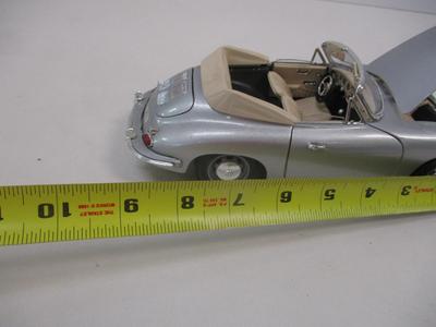 Burago Porsche 356 B Coupe 1/18 Scale Silver & Action Ken Schrader #36 M&M's Patriotic 4th Of July 2002 Pontiac Grand Prix...