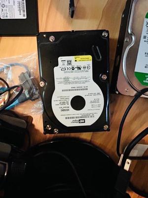 HP MONITOR, POWER STRIP, HARD DRIVES, LOGITECH CAMERA