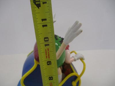 M & M's Collectors Candy Dispenser Wild Things Roller Coaster