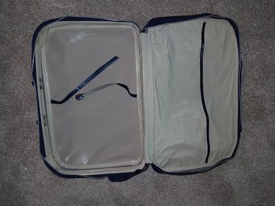 VINTAGE SMALL SUITCASE AND VINTAGE UNDERGARMENTS
