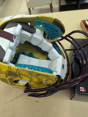 Pair Of Schutt Football Helmets W/ Mask