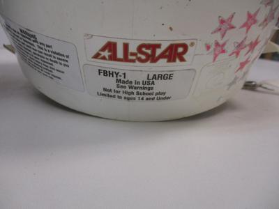 Youth Size Large Schutz & All-Star Helmets W/ Mask