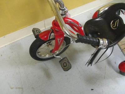 Schwinn Roadster Tricycle Red & Chrome Fenders - Child's Size