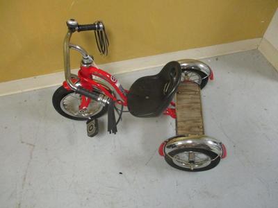 Schwinn Roadster Tricycle Red & Chrome Fenders - Child's Size