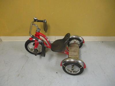 Schwinn Roadster Tricycle Red & Chrome Fenders - Child's Size
