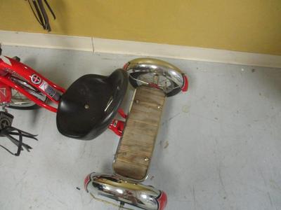 Schwinn Roadster Tricycle Red & Chrome Fenders - Child's Size